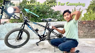 Cycle Modified For Camping  Emergency electricity 220V Power [upl. by Stoffel]