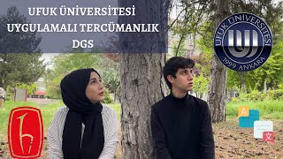 Uygulamalı İngilizce Çevirmenlik🌐 UFUK ÜNİVERSİTESİ🏫 DGS 📝 [upl. by Enyamrahc648]