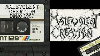 📼Malevolent Creation Demo 1989📼 80s Death Metal Full Album [upl. by Tellford]