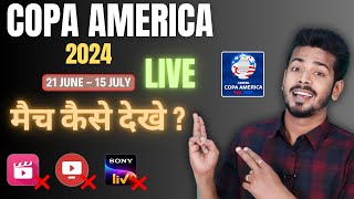 COPA America 2024 Live Telecast in India  COPA America 2024 TV Channel India [upl. by Ailefo]