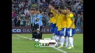 Cobrança de Pênaltis Brasil X Argentina  superclássico das américas 2012 [upl. by Azarria]