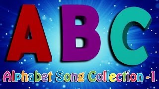 ABC Alphabet Songs for Children  3D ABCD Songs Collection  Volume 1 [upl. by Ahsahtan359]