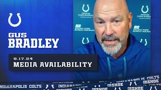 Gus Bradley Media Availability  September 17 [upl. by Asihtal249]