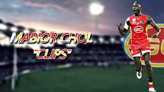 Mabior Chol AFL “Clips” [upl. by Bergin]