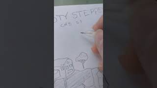 Drawing Chapter 5 POIs  Snooty Steppes art fortnite [upl. by Yttak]