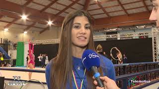 Ginnastica ritmica intervista Iannetta [upl. by Annid]