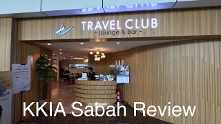 Kota Kinabalu Airport TRAVEL CLUB LOUNGE amp BAR✈️Check it out gais🌼 [upl. by Ydurt]