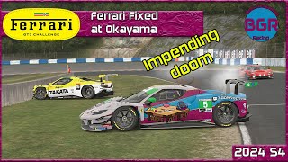 Ferrari Fixed at Okayama  iRacing Ferrari 296 GT3 [upl. by Alboran]