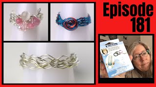 DIY Wire Woven Rings  Wire Lady TV Ep 181 Livestream Replay [upl. by Akimed]