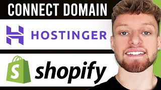 How To Connect Hostinger Domain To Shopify Step By Step [upl. by Otrepur]