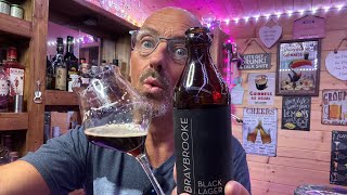 BRAYBROOKE BREWERY  Black Lager 52 ABV 330ml bottle A stunning Lager A win for uk brewed lager [upl. by Cupo767]