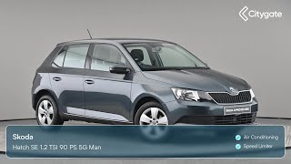 Skoda Fabia  Hatch SE 12 TSI 90 PS 5G Man  Citygate ŠKODA Watford [upl. by Crispen]