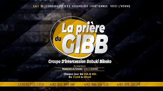 LA PRIERE DU GIBB AVEC LE PASTFRANÇOIS MUTOMBO VHMERCREDI 06 NOV 2024 [upl. by Noeruat288]