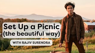 Set Up a Beautiful Picnic With Rajiv Surendra  HGTV Handmade [upl. by Erodeht270]