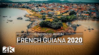 🇬🇫🇫🇷 4K Drone Footage FRENCH GUIANA 🔥 Cayenne 🔥 SaintLaurentduMaroni 🔥🔥🔥 DJI Phantom 4 [upl. by Neisa]