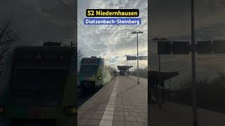 DietzenbachSteinberg Einfahrt BR423S2➡️Niedernhausen br423 sbahn shorts [upl. by Cobbie]