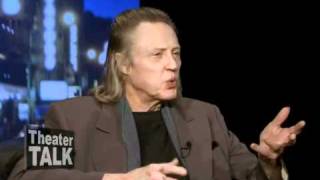 Theater Talk Actor Christopher Walken [upl. by Phonsa]