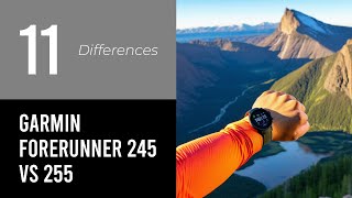 Garmin Forerunner 245 Vs 255 [upl. by Aleunam]