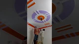 Ceiling painting design homedesign interiordesign [upl. by Enorej276]