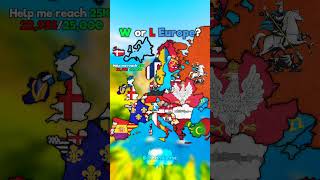 W or L Europe 🇪🇺🤔🔥 europe mapping map geography europa maps mapper geography video [upl. by Aicel567]