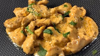 Creamy Mustard Sauce Chicken Breast Recipe [upl. by Htebzile]