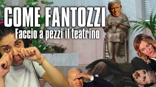 COME FANTOZZIil peggio delle reazioni alle elezioni di Trump [upl. by Anihcak]