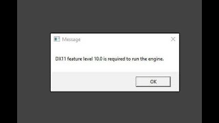 How To Fix Dx11 Feature Level 100 is Required to Run The Engine All Games Fixed In Windows 10 [upl. by Salbu]