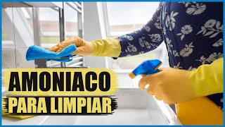 Cómo usar el amoniaco para limpiar [upl. by Oakleil301]