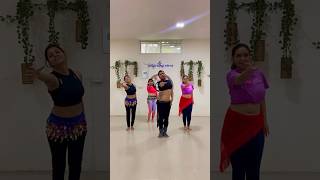 Satarangi Re  Bellydance  Level2 Fusion Style Choreography trending tutorial shorts [upl. by Zonda]