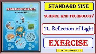 Reflection of light  Question answer  Exercise class 9  science  Chapter 11 [upl. by Auliffe]