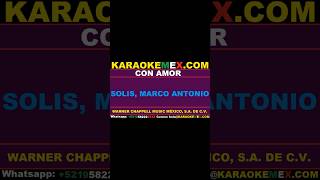 karaoke los bukis  con amor karaokemex [upl. by Gerrilee665]