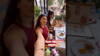 Sizce kim ödedi hesabı🥰 birgünüm keşfet ikizbebek vlog hesap yemek restaurant siparis [upl. by Knute519]