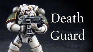 How to paint Horus Heresy Death Guard [upl. by Chellman]