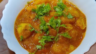 No Onion No Garlic Raw Banana Curry  Jain Recipe  कच्चे केले की सब्जी [upl. by Seline]