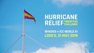 West Indies v World XI Hurricane Relief T20 Challenge  CricketRelief [upl. by Matthaeus842]