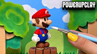 Making Paper Mario from Paper Mario TTYD  Polymer Clay [upl. by Turtle]