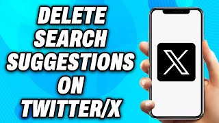 How to delete search suggestions on Twitter 2024  Easy Fix [upl. by Hampton]