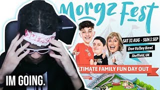 Morgz Is Hosting His Own Festival And Its Gonna Be Bad [upl. by Florinda35]