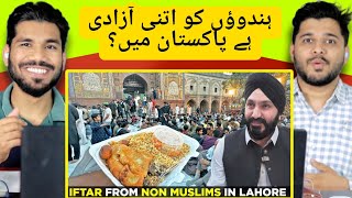 IFTARI FROM SIKH HINDU CHRISTIANS IN LAHORE  Interfaith Ramzan in Pakistan [upl. by Averat]