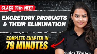 EXCRETORY PRODUCTS amp THEIR ELIMINATION in 79 Minutes  FULL Chapter For NEET  PhysicsWallah [upl. by Rasmussen632]