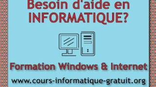 Introduction au cours dinformatique  Formation et Cours Windows XP Français  1 [upl. by Jerroll562]