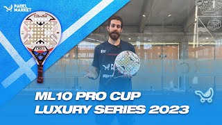 Review Nox ML10 Pro Cup Luxury Series MIGUEL LAMPERTI 2023  By Padel Market [upl. by Elita]