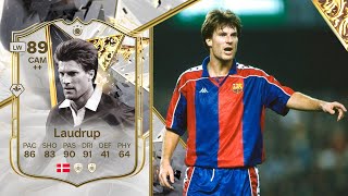 MUY BUEN MCO PARA TU EQUIPO REVIEW MICHAEL LAUDRUP ICONO CENTURIONES 89 EN ESPAÑOL EA FC 25 UT [upl. by Fay526]