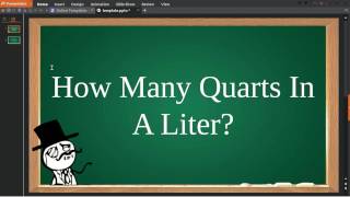 ✅ How Many Quarts In A Liter [upl. by Ahsyek90]