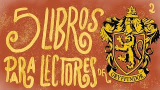 5 libros para lectores de GRYFFINDOR [upl. by Itnuahsa]