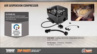 Highlighted Part Air Suspension Compressor for Select Cadillac Chevy amp GM Models [upl. by Jodie]