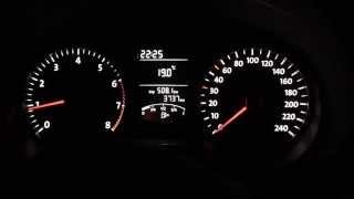 Volkswagen Polo 12 70cv Acceleration 0100 Kmh MY 2013 HD [upl. by Blanc]