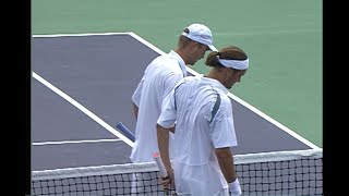 Roger Federer vs Ivan Ljubicic 2002 Cincinnati R1 Highlights [upl. by Navillus836]