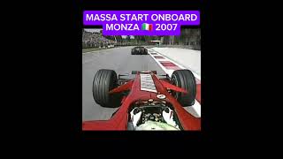 MASSA START 🇮🇹 MONZA 2007  f1onboard v8 automobile formula1 [upl. by Gide617]