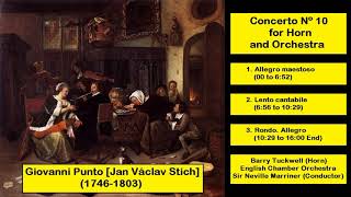 Giovanni Punto Jan Václav Stich 17461803  Concerto Nº 10 for Horn and Orchestra [upl. by Ethbin382]